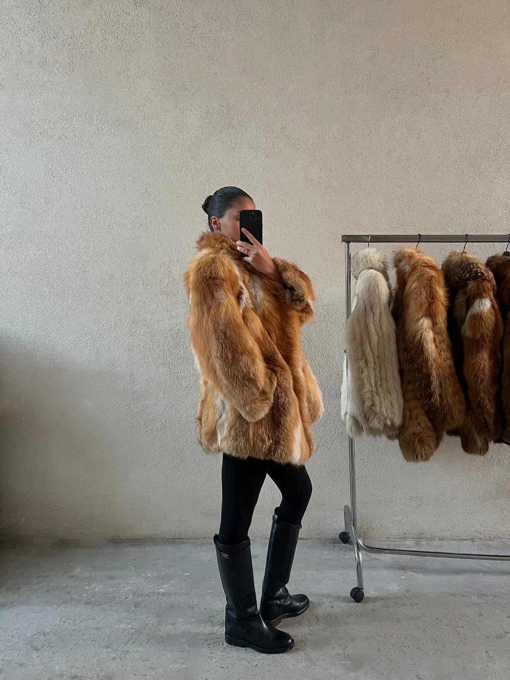 FOURRURE RENARD ROUX