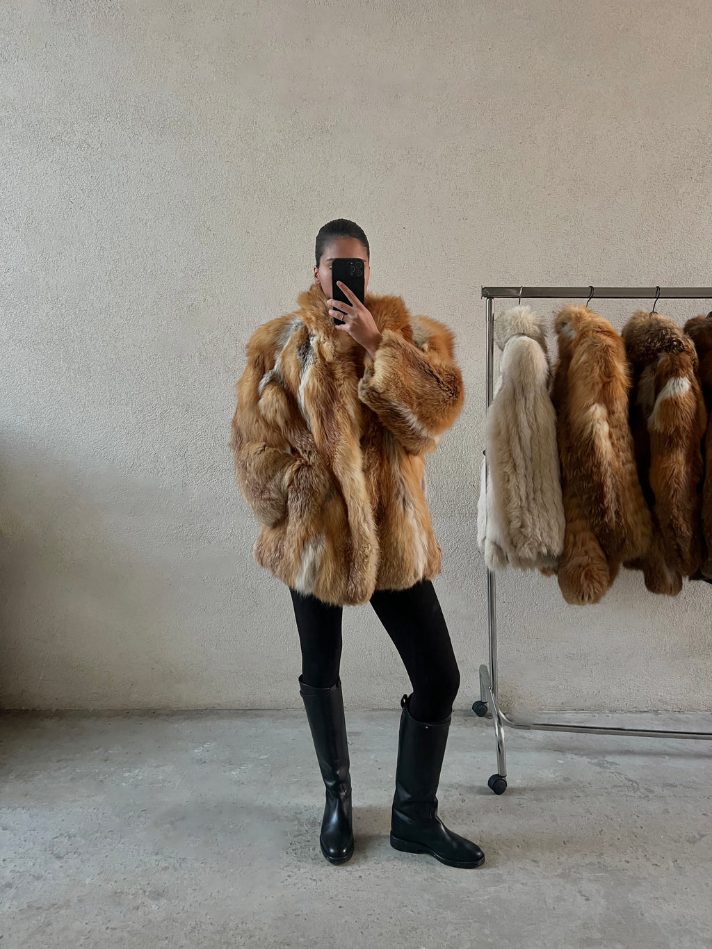 FOURRURE RENARD ROUX