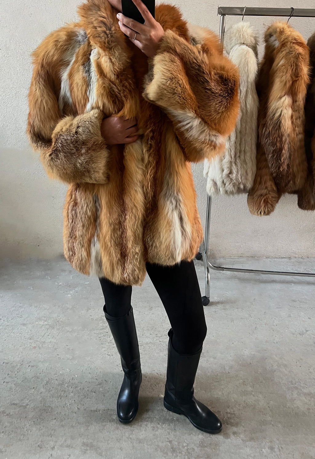 FOURRURE RENARD ROUX