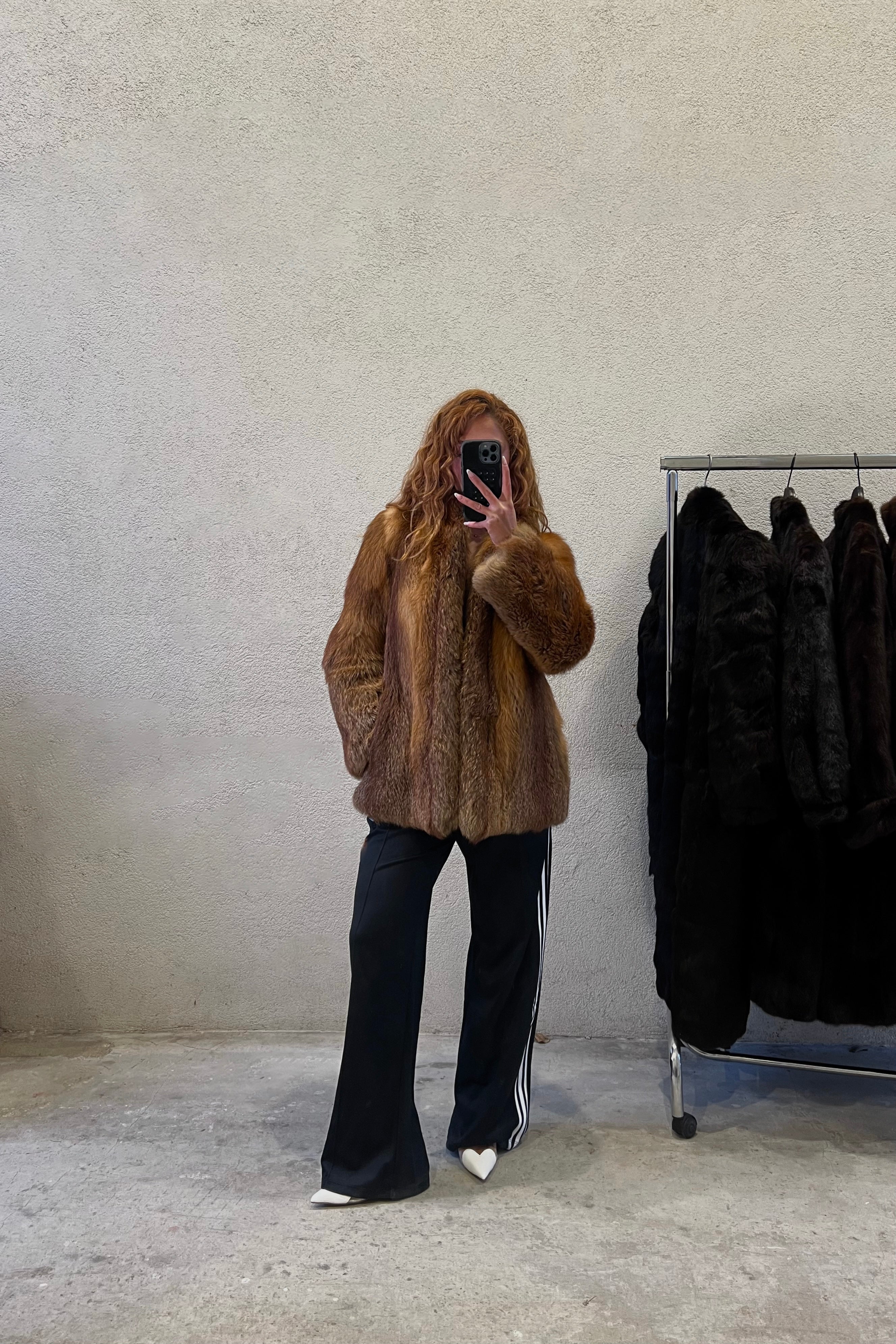 FOURRURE RENARD ROUX