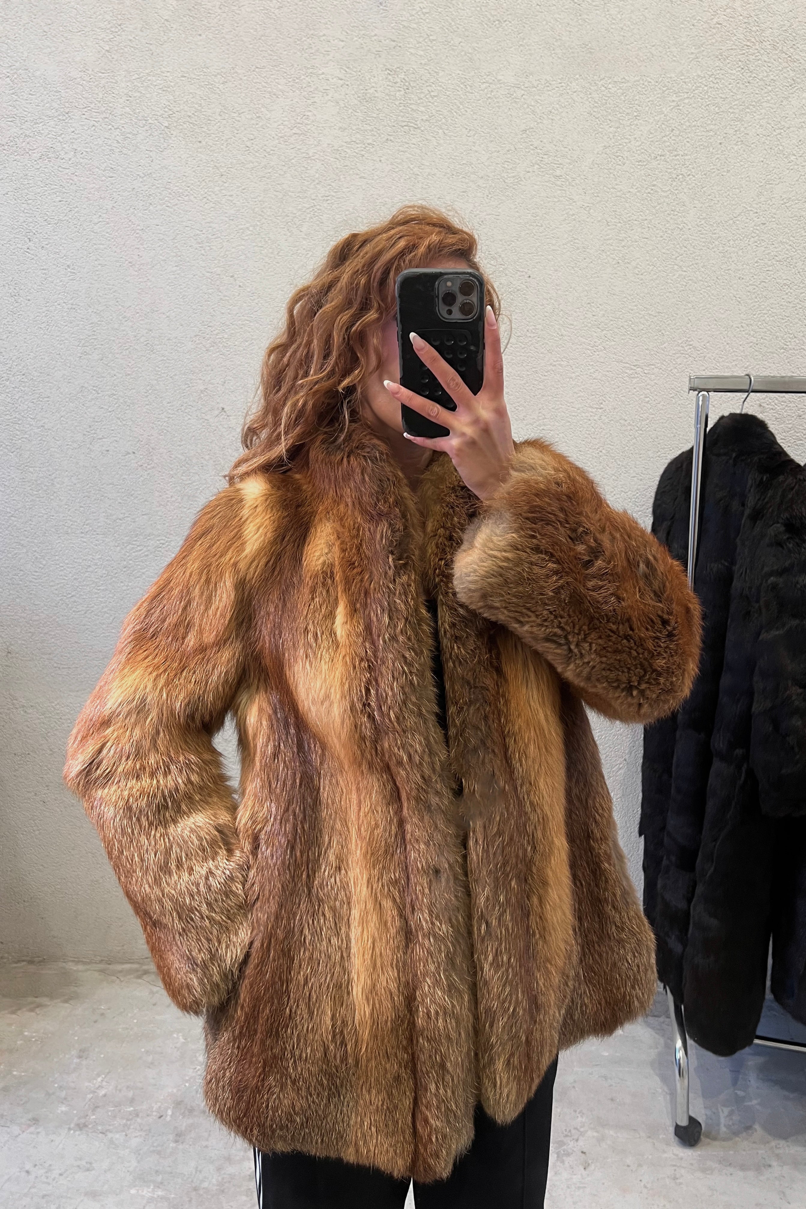 FOURRURE RENARD ROUX