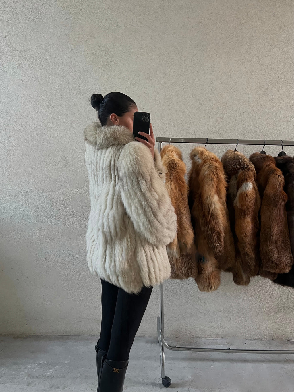 FOURRURE RENARD BLANC